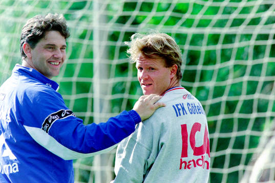 Thomas Wernerson, klubbdirektör och Mats Jingblad,