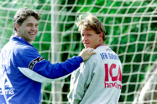 Thomas Wernerson, klubbdirektör och Mats Jingblad,