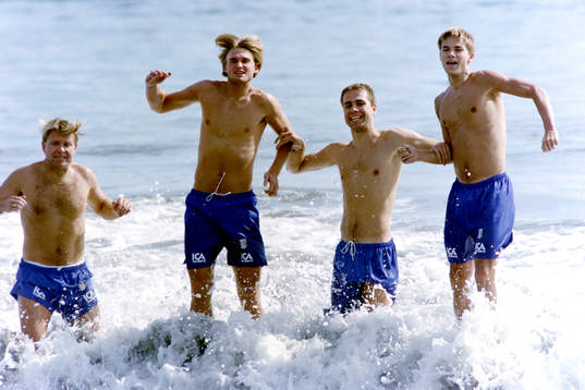 Mats Jingblad, Andreas Andersson, Teddy Lucic och Niclas