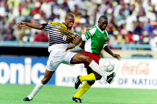 Philemon Masinga, Sydafrika först på bollen