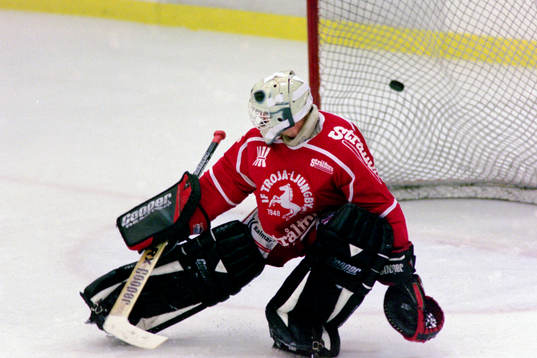 Henrik Arvsell, målvakt i Troja