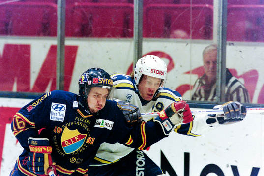 Nichlas Falk, Djurgården och Torgny Löwgren, Leksand