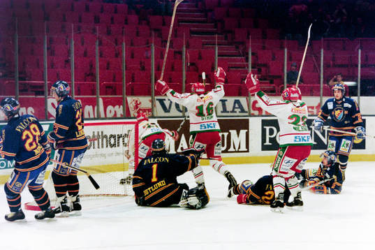 Jubel i Frölunda