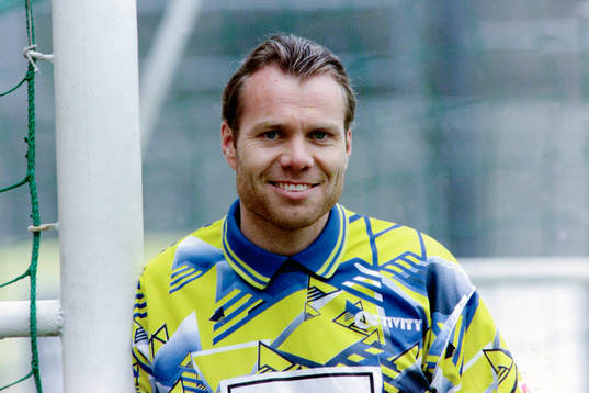 Lasse Eriksson, målvakt i Charleroi