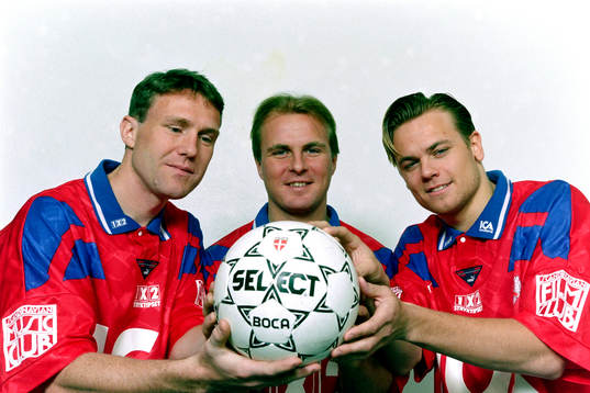 Jan Eriksson, Peter Wibrån och Mattias Jonson, Helsingborg