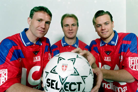 Jan Eriksson, Peter Wibrån och Mattias Jonson, Helsingborg