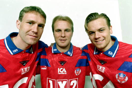 Jan Eriksson, Peter Wibrån och Mattias Jonson, Helsingborg