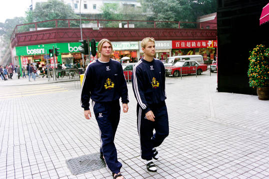 Andreas Andersson och Niclas Alexandersson på srtan