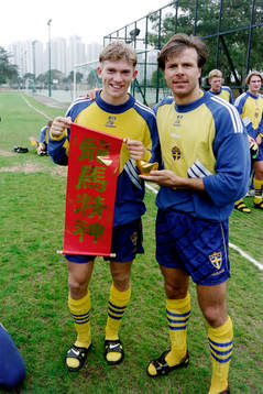 Jesper Blomqvist och Roland Nilsson