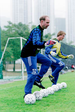 Thomas Ravelli och Bengt Andersson