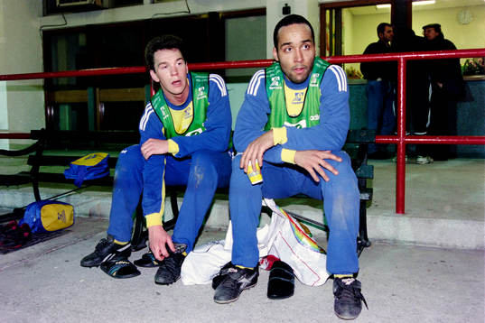 Patrik Andersson och Martin Dahlin, Sverige