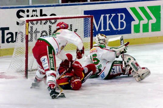 Situation hos Mikael Sandberg, målvakt i Frölunda