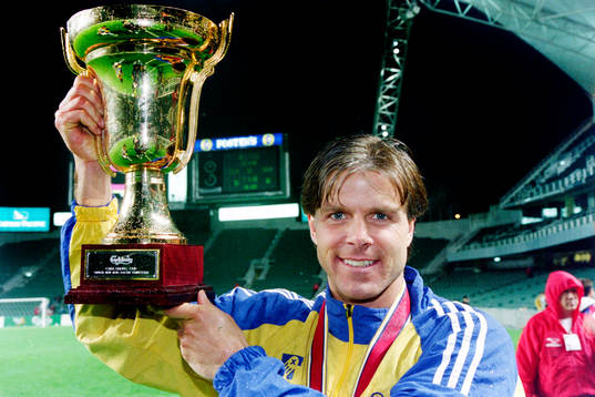 Fotboll, Sverige, Landslagsturné, Hongkong, Sverige -