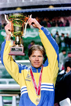 Fotboll, Sverige, Landslagsturné, Hongkong, Sverige -
