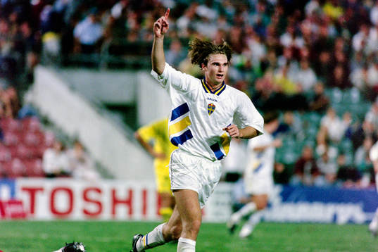 Fotboll, Sverige, Landslagsturné, Brisbane, Sverige -