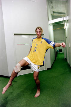 Fotboll, Sverige, Landslagsturné, Brisbane, Sverige -