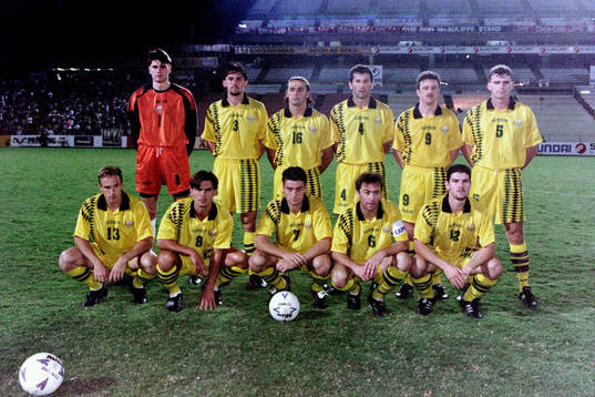 Fotboll, Sverige, Landslagsturné, Brisbane, Sverige -