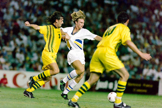 Fotboll, Sverige, Landslagsturné, Sydney, Sverige -