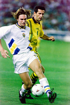 Fotboll, Sverige, Landslagsturné, Sydney, Sverige -