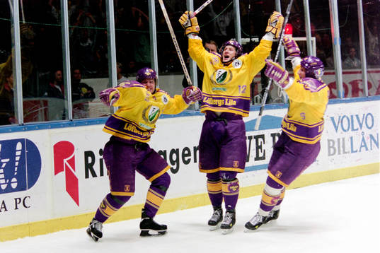 Patrik Haltia. Magnus Arvedson och Sergei Fokin, Färjestad