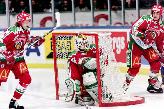 Mikael Sandberg, målvakt i Frölunda