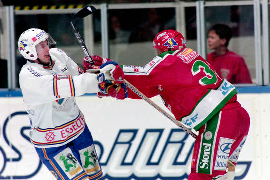 Thomas Johansson, Djurgården och Christian Ruuttu,