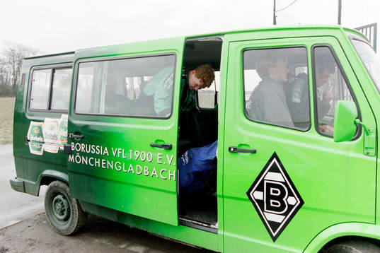 Jörgen Pettersson, Borussia Mönchengladbach i spelarbussen