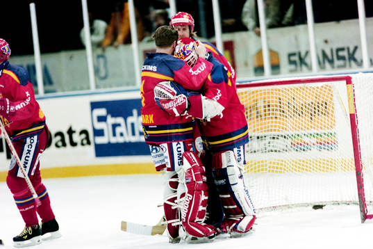 Peter Lindmark kramar om Roger Nordström, målvakt, Malmö
