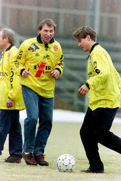 Bo Andersson med sin son Pontus
