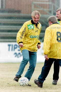Sven-Bertil Andersson med sin son Jonas
