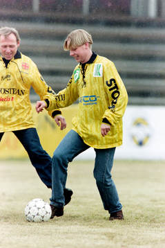 Sven-Bertil Andersson med sin son Jonas