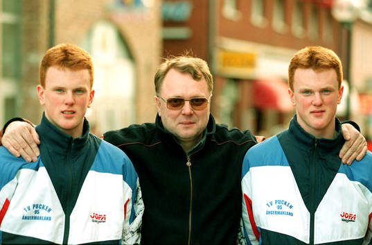 Bröderna Daniel Sedin och Henrik Sedin