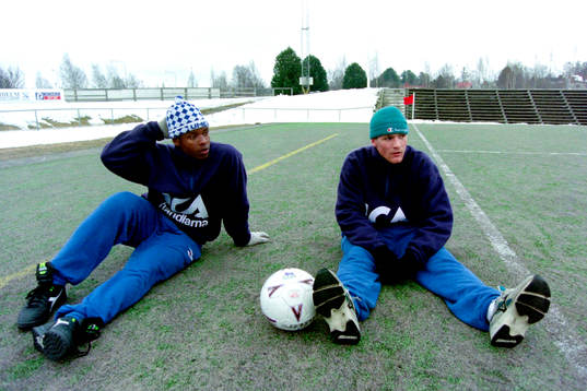 Abdul Mumuni Ali och Jörgen Sundberg, Umeå
