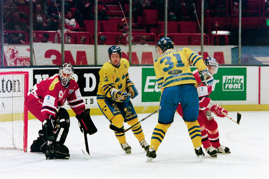 Andreas Dackell och Fredrik Modin, Sverige framför Roman
