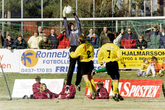 Mattias Asper, målvakt i Mjällby