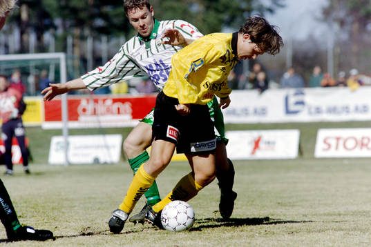 Fotboll, Div 1 Södra, Mjällby - Västra Frölunda, 1-1