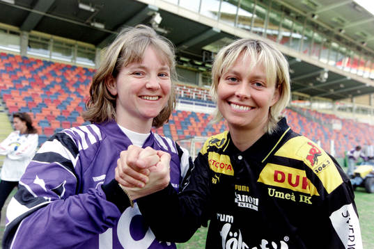 Camilla Svensson, Jitex och Carola Sundström, Umeå