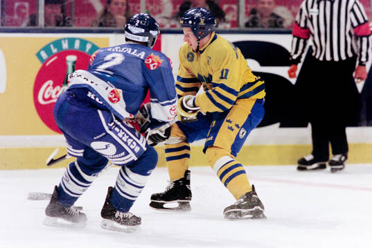 Joni Lehto, Finland och Daniel Alfredsson, Sverige