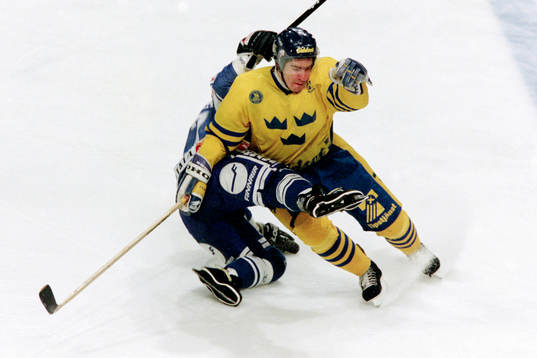 Ishockey, Sverige - Finland, 3-3
