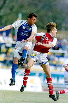 Ulf Johansson, Oddevold och Anders Friberg, Trelleborg i en