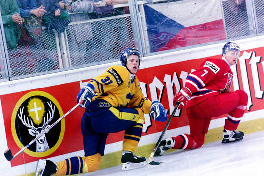 Fredrik Modin, Sverige och Antonin Stavjana, Tjeckien
