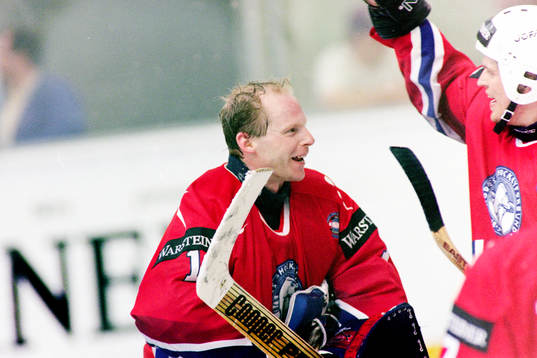 Robert Schistad, målvakt, Norge jublar