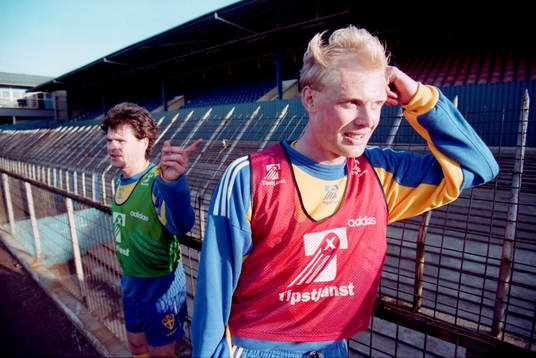 Anders Limpar och Klas Ingesson