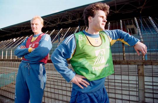 Klas Ingesson och Anders Limpar