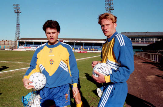 Anders Limpar och Kennet Andersson