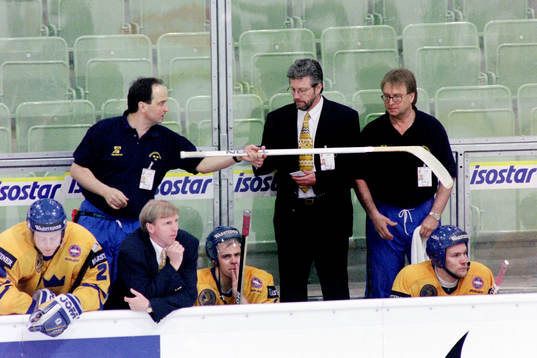 Anders Weiderstål, materialförvaltare och Kent Forsberg,
