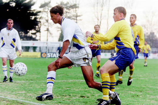 Martin Pringle, Sverige B med Markus Johannesson, Sverige