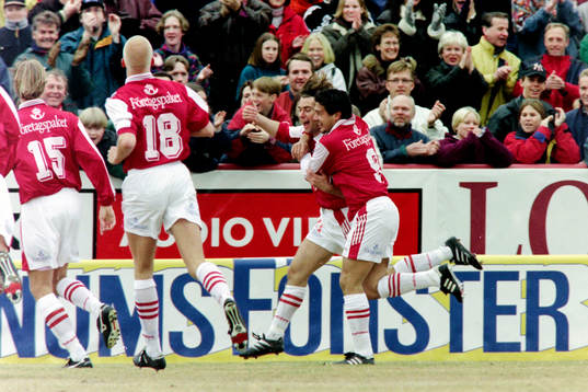 Mario Ramberg och Rickard Teberio, Degerfors jublar