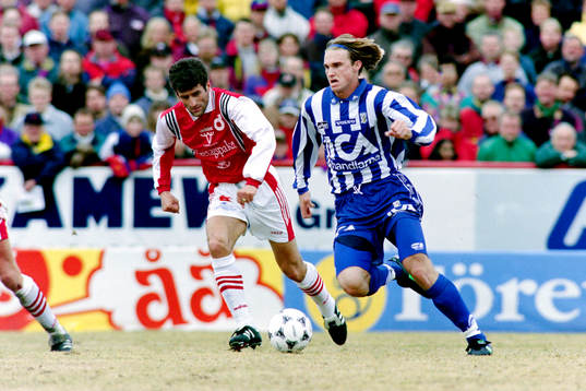Dusko Radinovic, Degerfors och Andreas Andersson, Göteborg