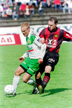 Johan Blomberg, Hammarby med bollen